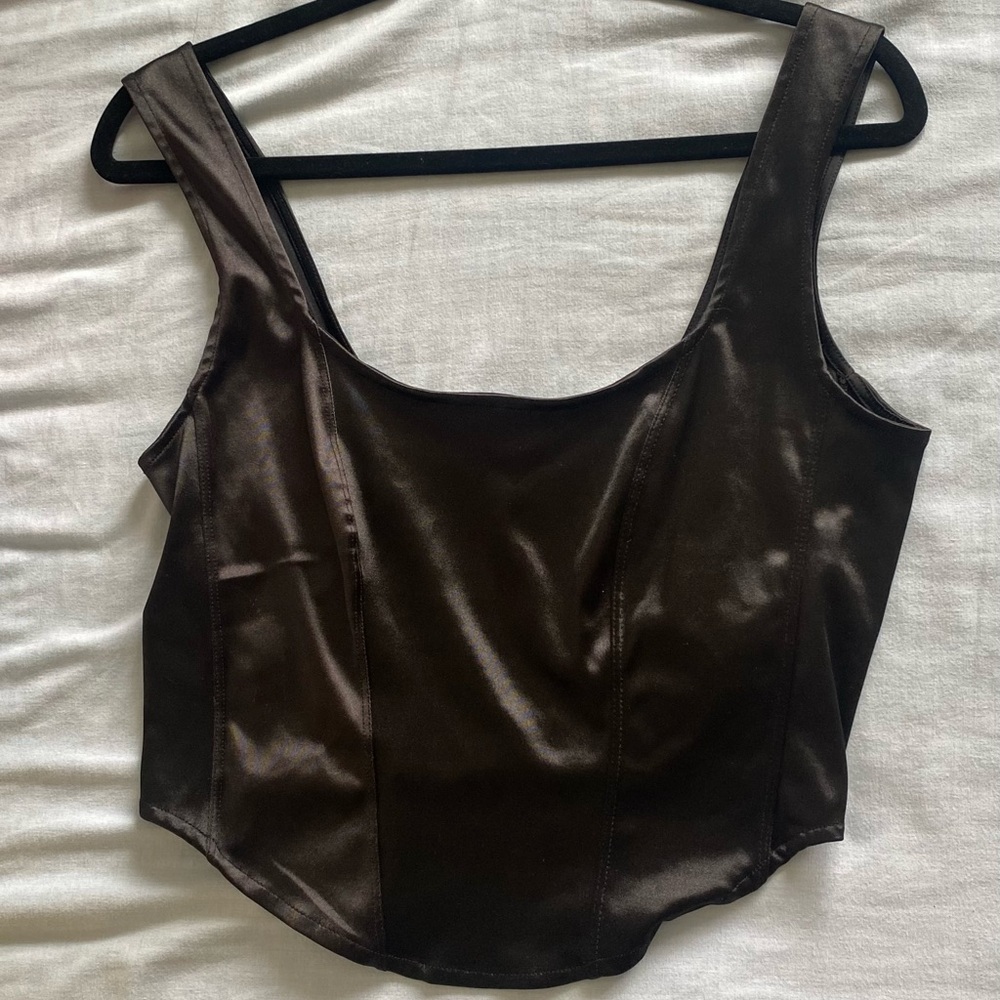Elegant Brown Women's Top